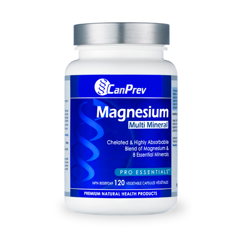 CanPrev Magnesium Multi Mineral 120 capsules