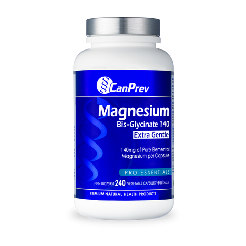 CanPrev Magnesium Bis-Glycinate 140 Extra Gentle 120 capsules