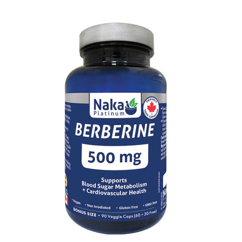 Naka Platinum Berberine 500mg 90 VCAP