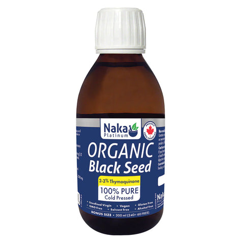 Naka Platinum Organic Black Seed Oil - 300ml