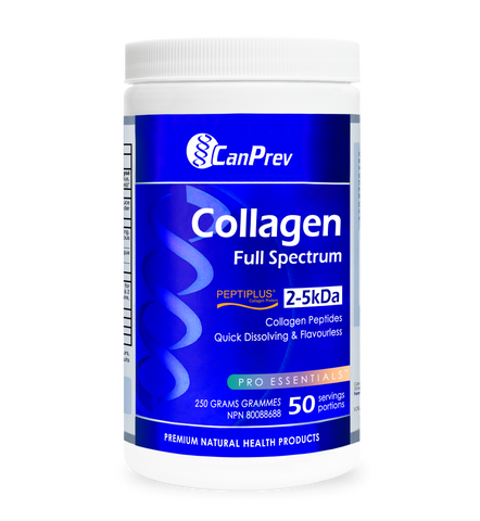 CanPrev Collagen Full Spectrum Peptiplus-250g Powder
