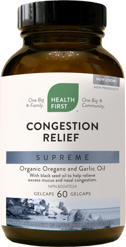 Health First Congestion Relief Supreme 60 gelcaps