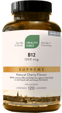 Health First B12 120 Lozenges - Natural Cherry