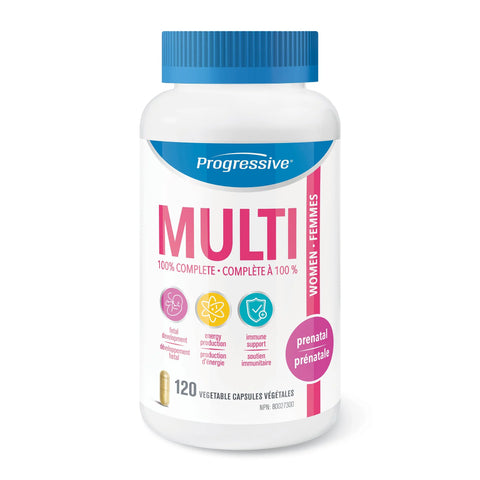 Progressive MULTIVITAMIN PRENATAL, 120 Caps