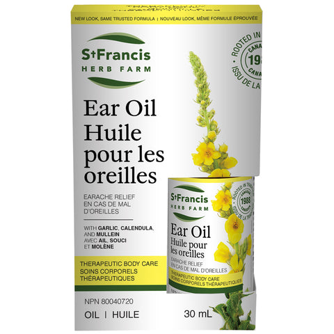 St Francis Herb Farm Ear Oil, 30mL